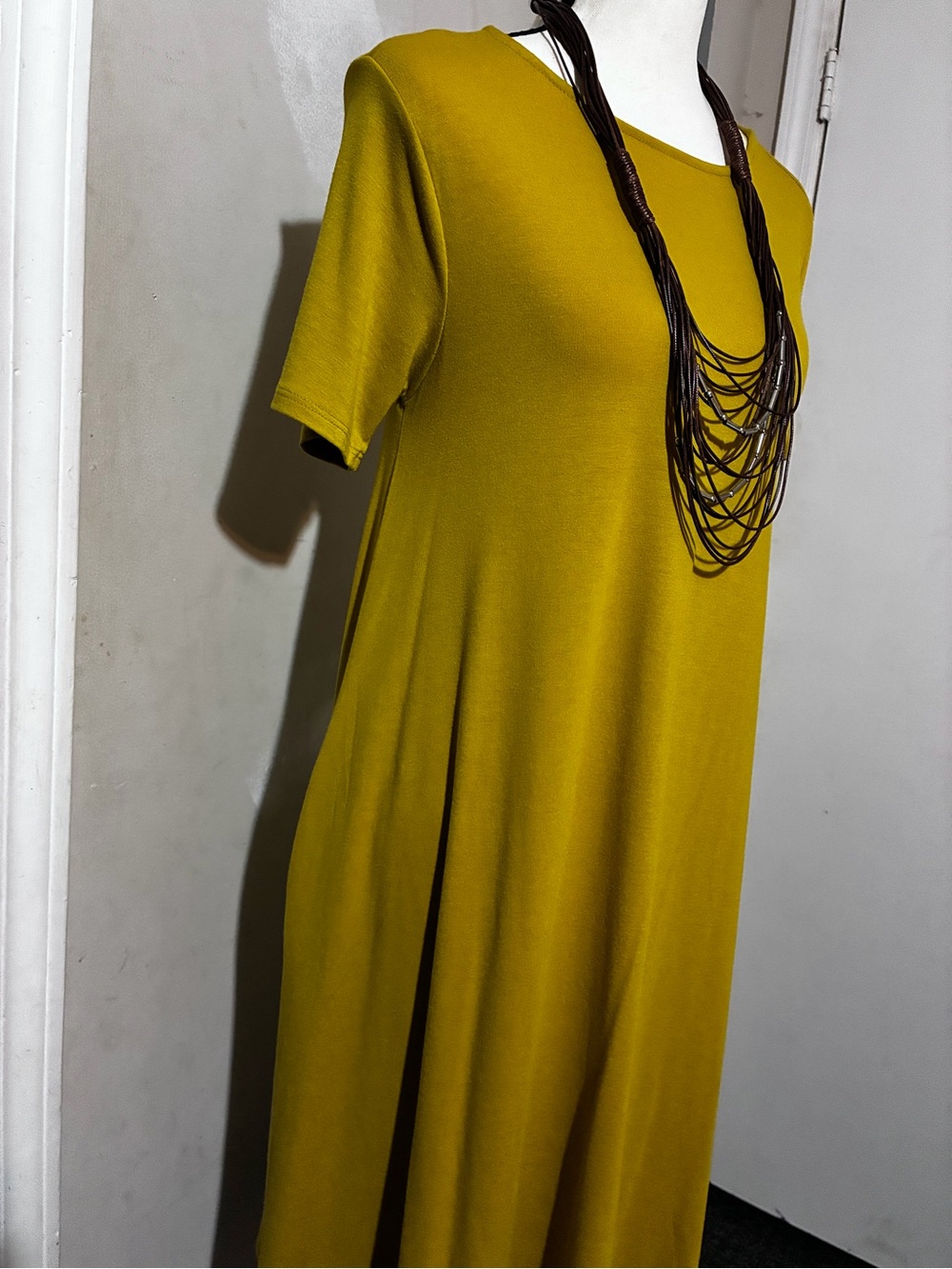 Yellow Swing dress with pockets!
